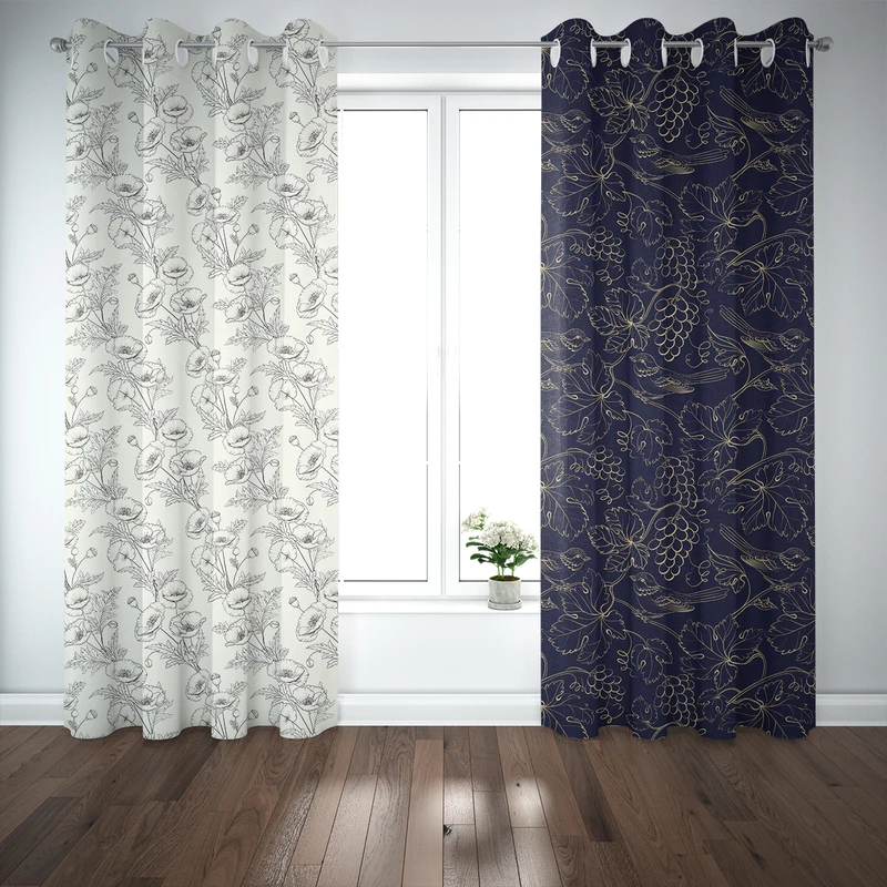 پرده هزاردستان مدل par605 سایز 300x150 سانتی متر 