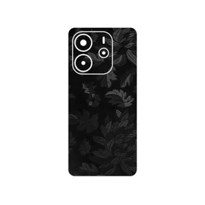 MAHOOT Black-Wildflower Cover Sticker for Xiaomi Redmi Note 14 4G