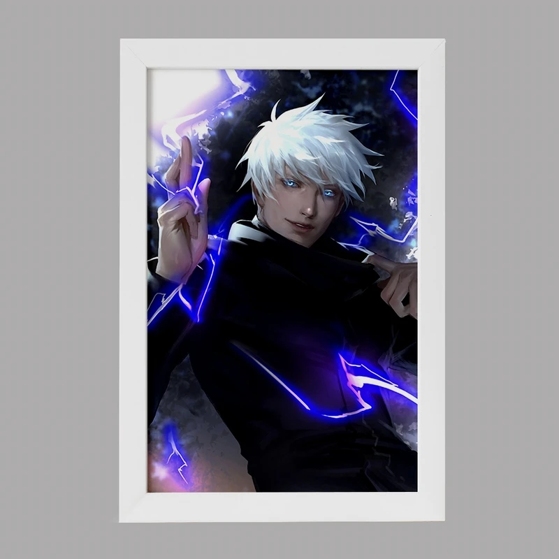 تابلو خندالو مدل گوجو ساتورو انیمه جوجوتسو کایزن کد F757