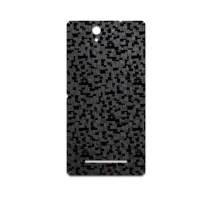MAHOOT Black-Silicon Cover Sticker for Sony Xperia C3 Dual
