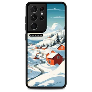 AKAM AMC-WSGS21U-WINTER-17 Cover For Samsung Galaxy S21 Ultra