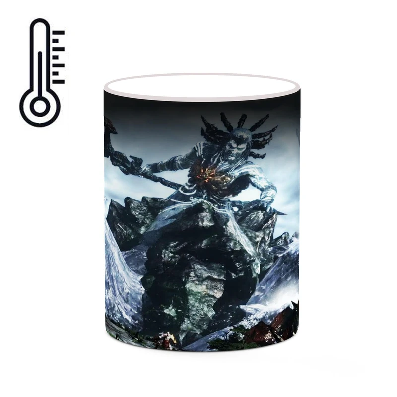 ماگ حرارتی کاکتی طرح گاد آف وار God Of War مدل mgh40507