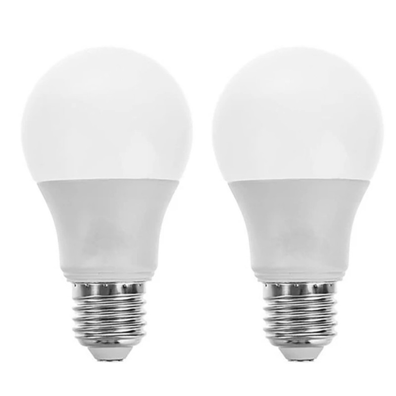 لامپ 9 وات حسیس  مدل LED پایه E27  بسته 2 عددی 