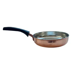 ماهیتابه مسی طرح چکشی
