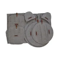 ست لوازم پارچه ای آشپزخانه 12 تکه طرح مدرن