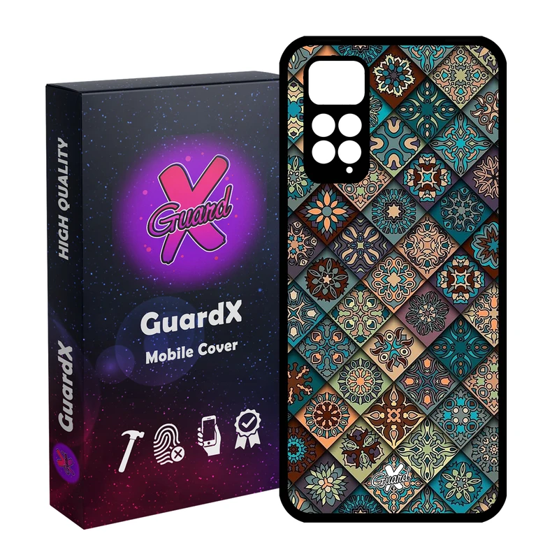 کاور گارد ایکس طرح Tile مدل Glass10093 مناسب برای گوشی موبایل شیائومی Redmi Note 11S/ Note 11 4G