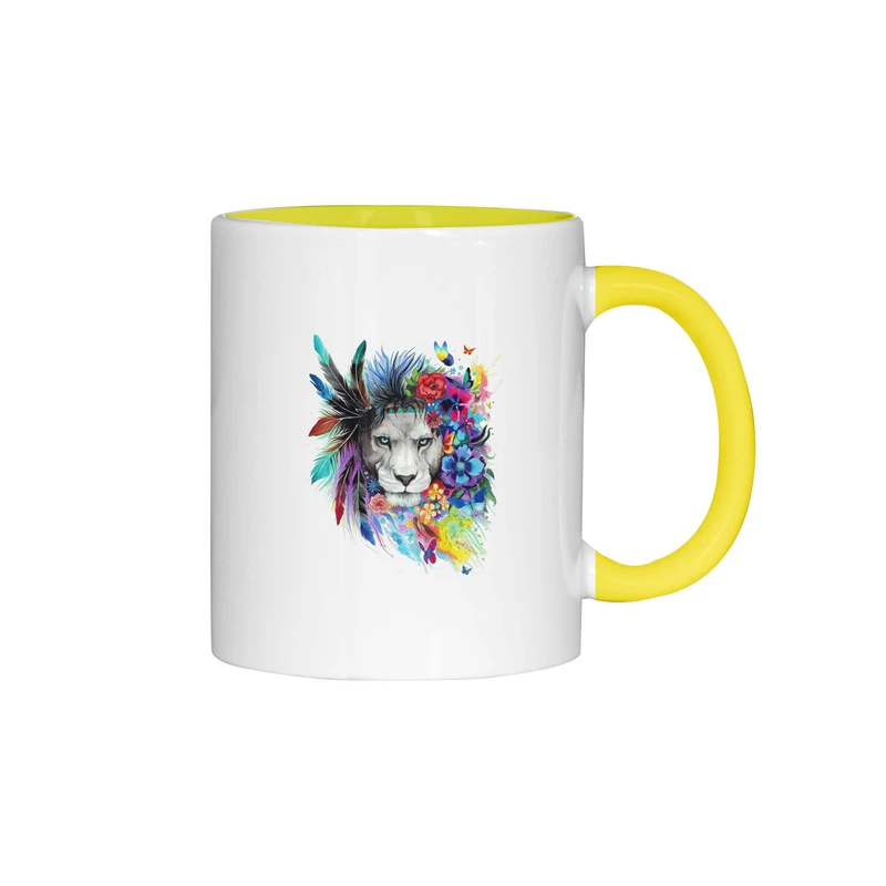 ماگ ژالینو طرح شیر کد 001