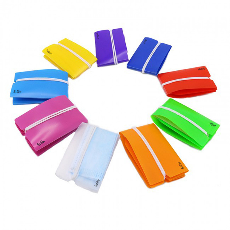کاور نگهدارنده ماسک صورت ساتر مدل wallet-m بسته 3 عددی