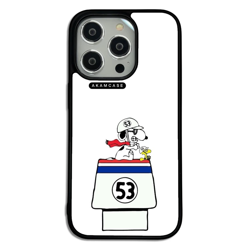 کاور آکام مدل AMC-WA14PRO-SNOOPY-34 مناسب برای گوشی موبایل اپل iPhone 14 Pro