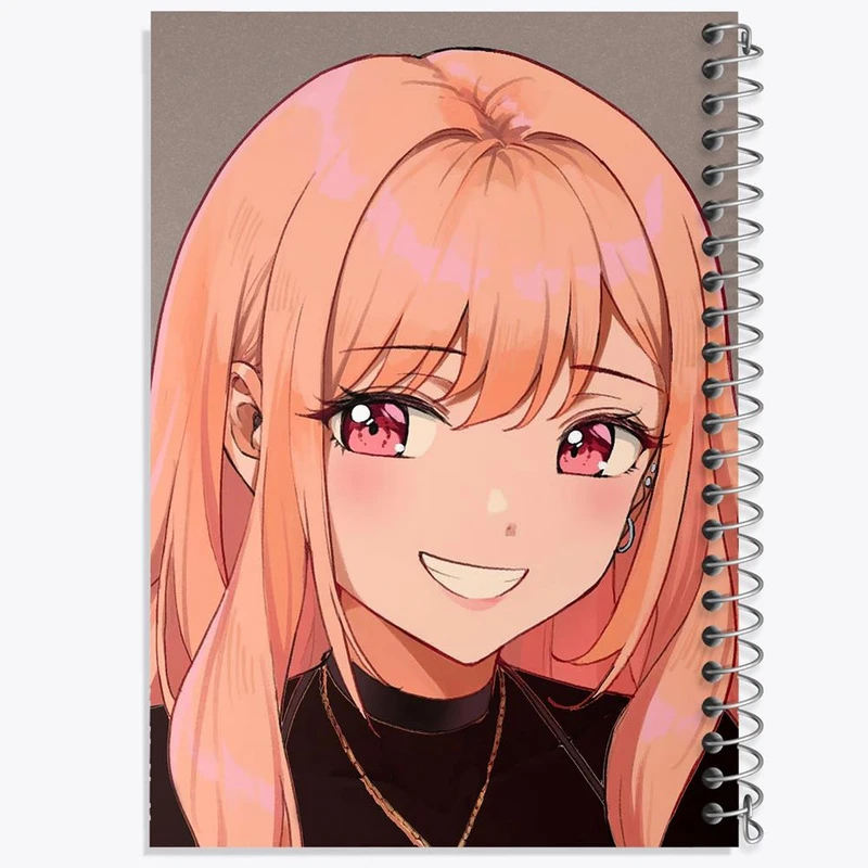 دفتر مشق 100 برگ خندالو طرح کیتاگاوا انیمه مای درس آپ دارلینگ کد 23842