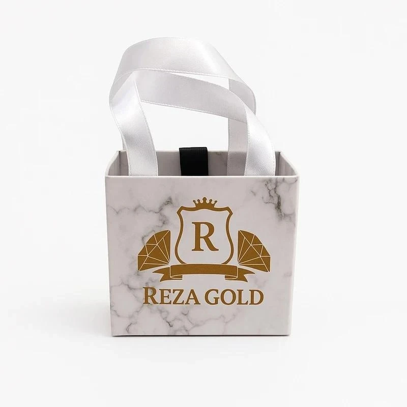 عکس شماره 5 : تک-پوش طلا 18 عیار زنانه رضا گلد مدل گلبرگ سایز 4