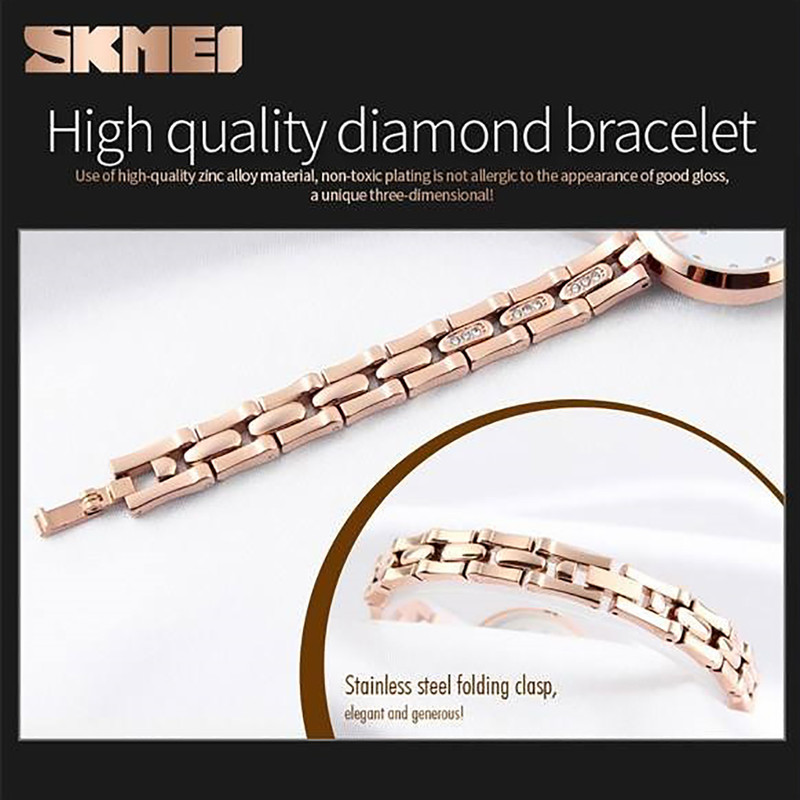 ساعت مچی عقربه ای زنانه اسکمی مدل 1225 ساعت مچی عقربه ای زنانه اسکمی مدل 1225