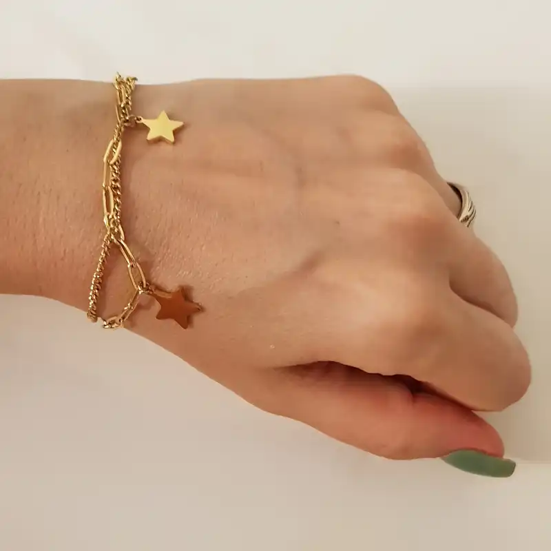 دستبند زنانه مدل ستاره 3204