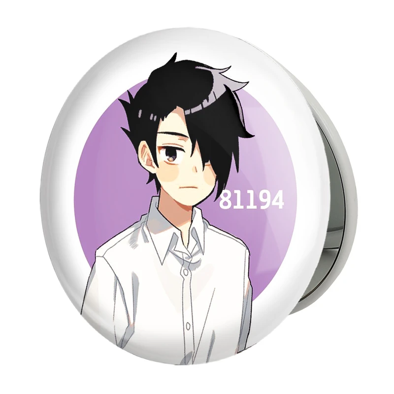 آینه جیبی خندالو طرح ری انیمه ناکجا آباد موعود Promised Neverland مدل تاشو کد 10113 