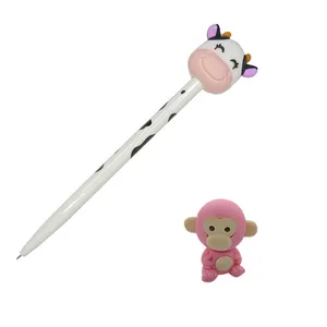 روان نویس مدل عروسکی فانتزی طرح گاو خواب آلود کد 002 به همراه پاک کن