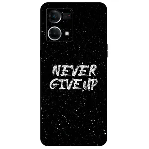 Megafone Never give up 1871 Cover For Oppo Reno 7
