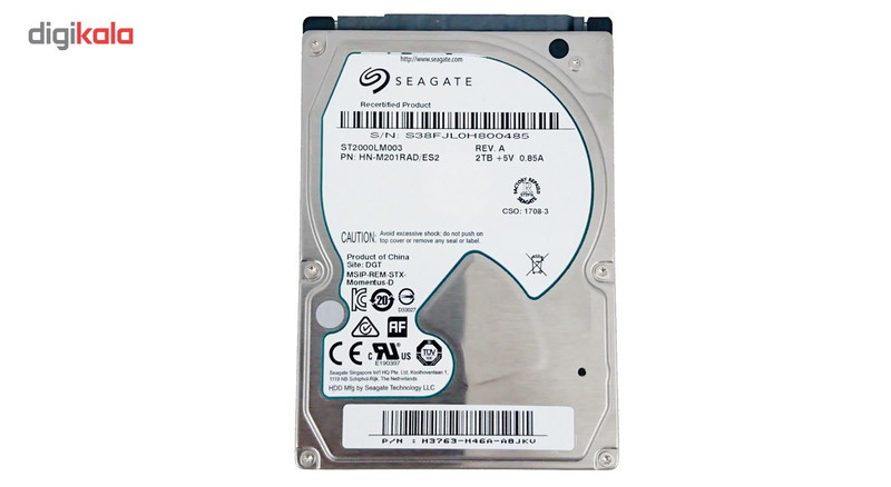 هارددیسک اینترنال سیگیت ST2000x ظرفیت 2 ترابایت