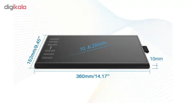 تبلت گرافیکی و قلم نوری هوئیون مدل H1060P