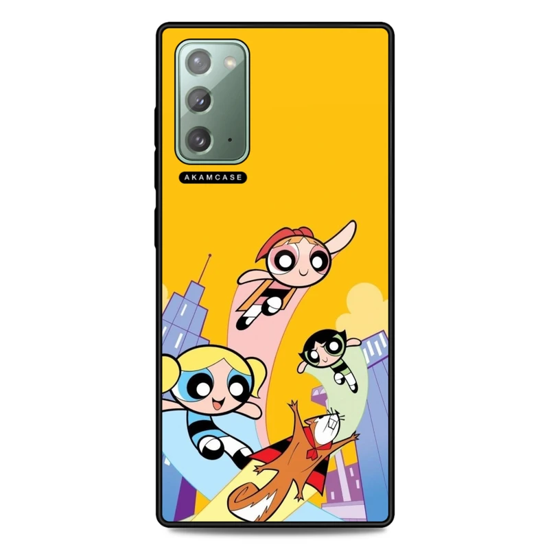 کاور آکام مدل AMCWSGN20-POWERPUFF GIRLS-2 مناسب برای گوشی موبایل سامسونگ Galaxy Note 20