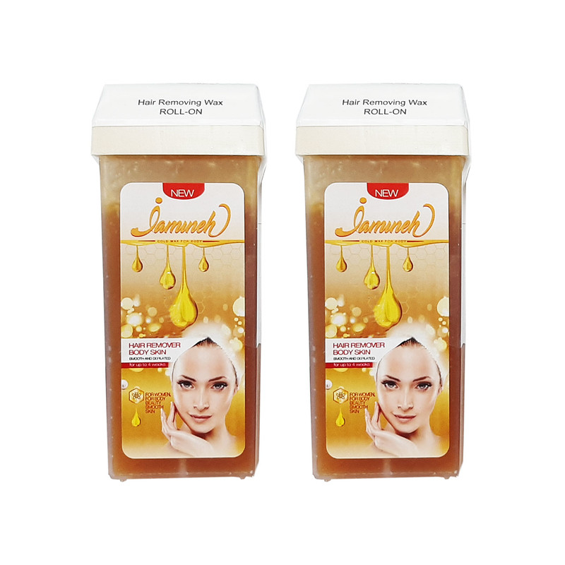 موم موبر ژامینه مدل honey وزن 150 گرم مجموعه 2 عددی