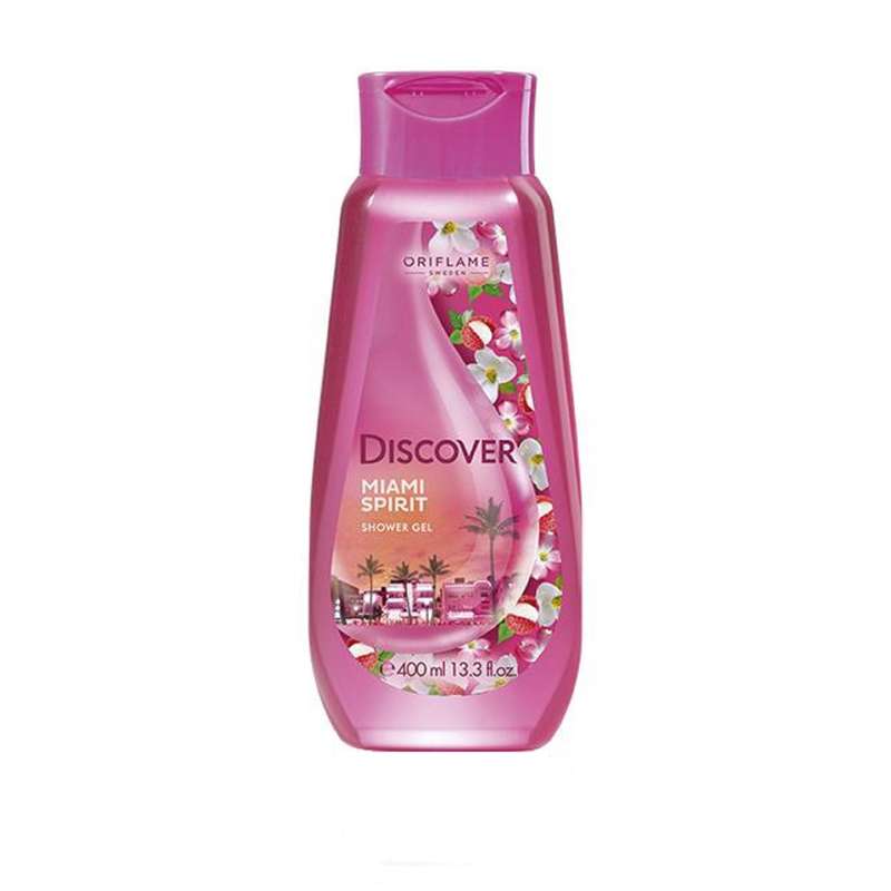 شامپو بدن اوریفلیم مدل DISCOVER MIAMI SPIRIT حجم 400 میلی لیتر