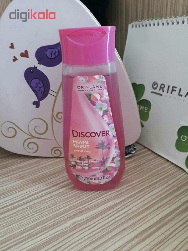 شامپو بدن اوریفلیم مدل DISCOVER MIAMI SPIRIT حجم 400 میلی لیتر