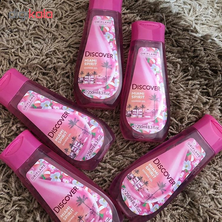 شامپو بدن اوریفلیم مدل DISCOVER MIAMI SPIRIT حجم 400 میلی لیتر
