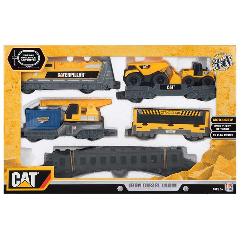 قطار اسباب بازی توی استیت مدل CAT Iron Disel