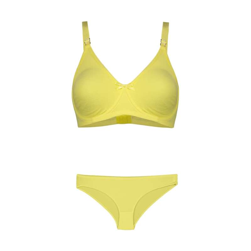 ست شورت و سوتین زنانه مدل فنردار