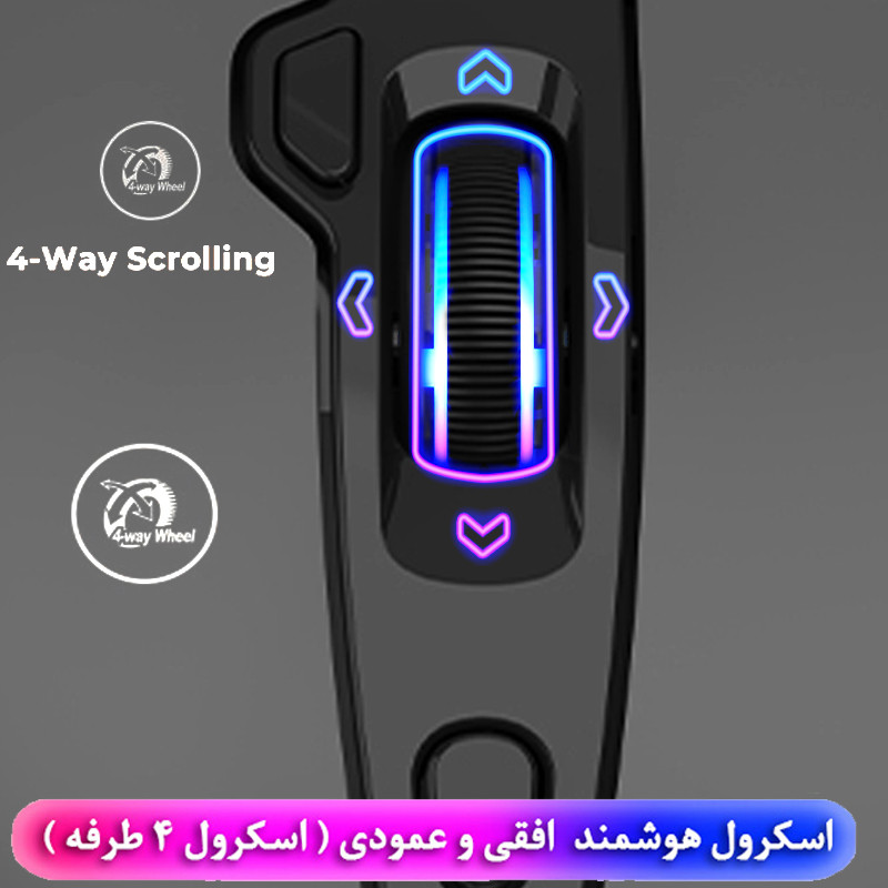 ماوس بی سیم ای فورتک مدل FSTYLER-FG-55-S-PLUS-SILENT