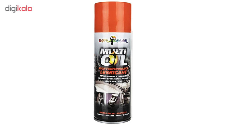 اسپری روان کننده و زنگ بر دوپلی کالر مدل Multi Oil حجم 400 میلی لیتر بسته 2 عددی