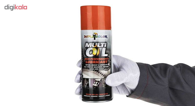 اسپری روان کننده و زنگ بر دوپلی کالر مدل Multi Oil حجم 400 میلی لیتر بسته 2 عددی