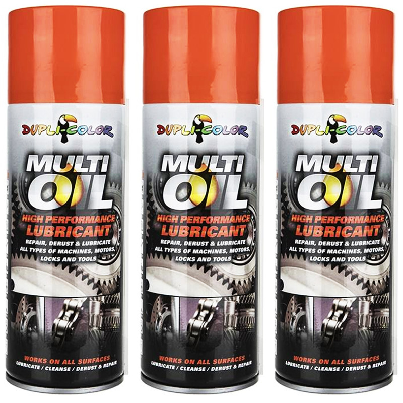 اسپری روان کننده و زنگ بر دوپلی کالر مدل Multi Oil حجم 400 میلی لیتر بسته 3 عددی اسپری روان کننده و زنگ بر دوپلی کالر مدل Multi Oil حجم 400 میلی لیتر بسته 3 عددی