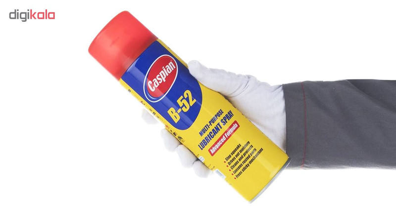 اسپری روان کننده و زنگ بر کاسپین مدل B-52 حجم 400 میلی لیتر بسته 3 عددی