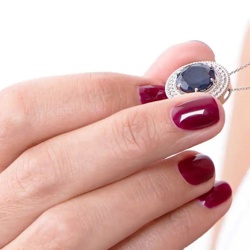 گردنبند طلا 18 عیار زنانه درگونه مدل آنیل