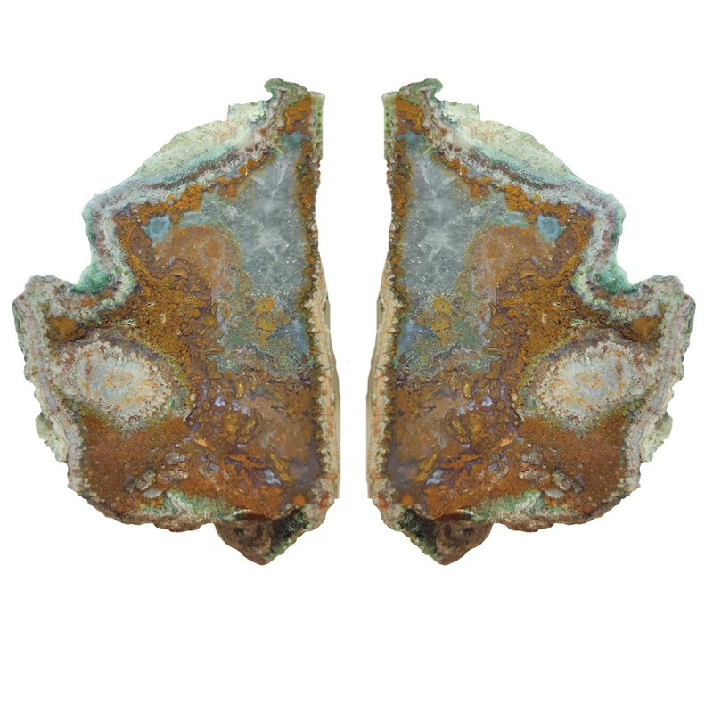 سنگ عقیق شجر مدل O 200 مجموعه 2 عددی