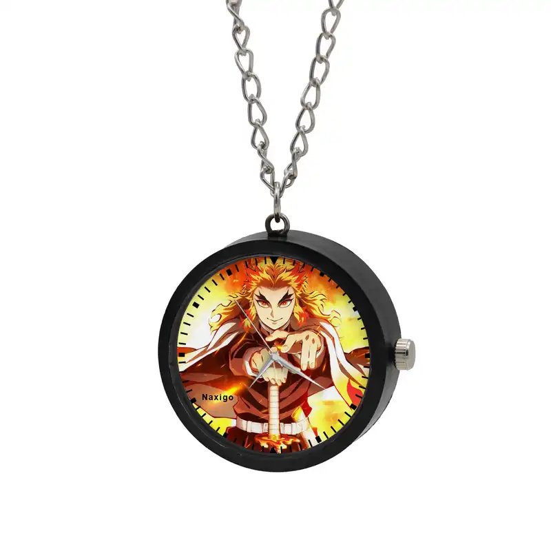 ساعت گردنبندی عقربه ای ناکسیگو مدل شکارچی اهریمن کد NF12942