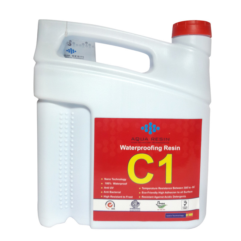 مایع آب بندی آکوا رزین مدل C1 حجم 4 لیتر