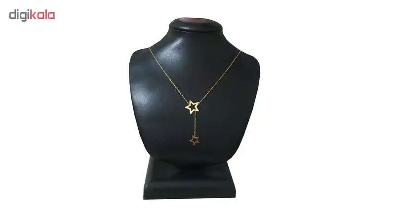 گردنبند طلا 18 عیار مدل ZAR24
