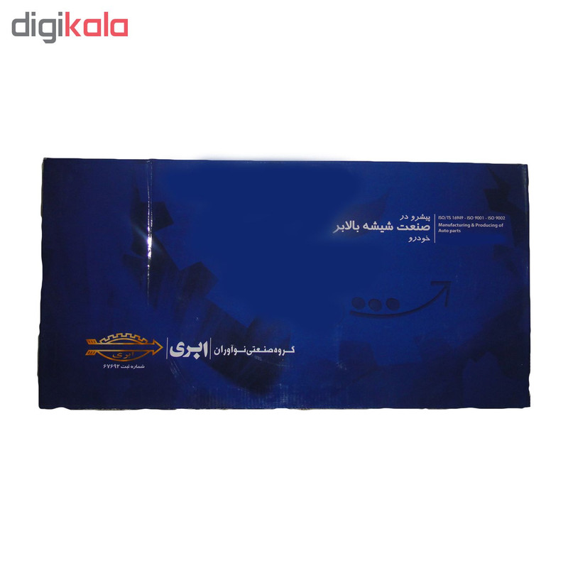 مجموعه شیشه بالابر چپ ابری مدل LP12 مناسب برای پژو 405