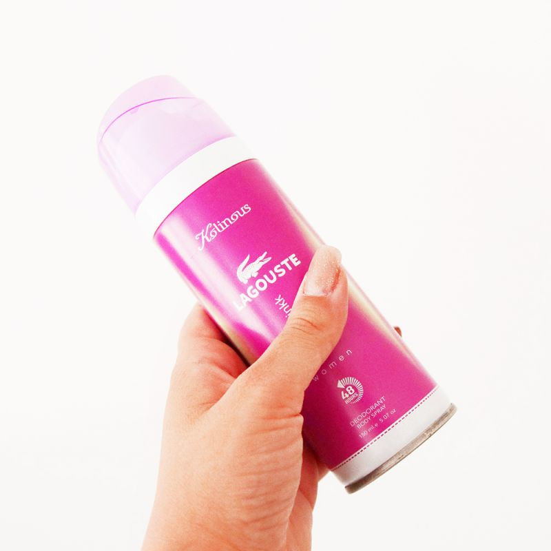 اسپری دئودورانت زنانه کلینوس مدل Lagouste حجم 150 میلی لیتر