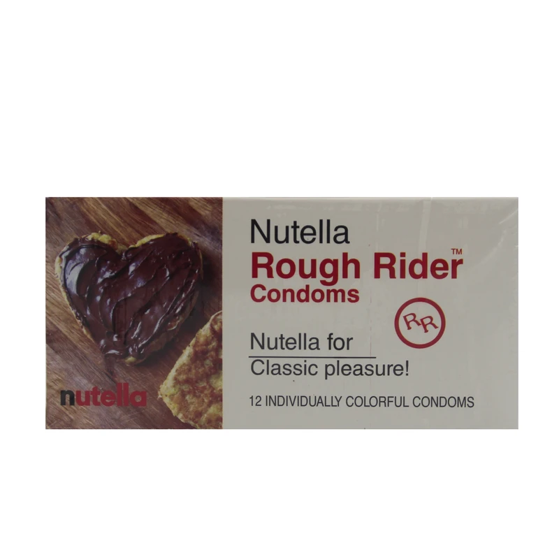 کاندوم راف رایدر مدل NUTELLA بسته 12 عددی