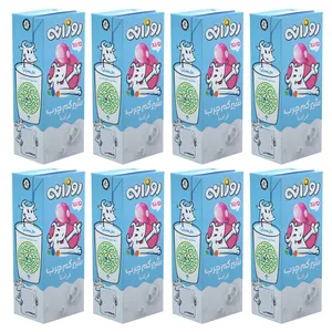 شیر کم‌چرب روزانه - 0.2 لیتر بسته 8 عددی 