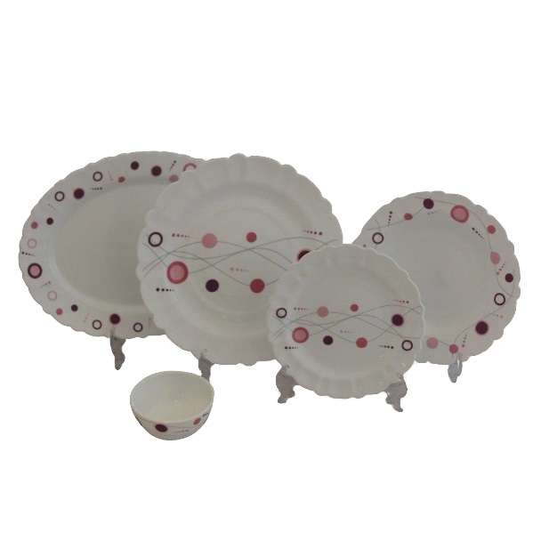 سرویس 25 پارچه غذاخوری آیروپال طرح مینو