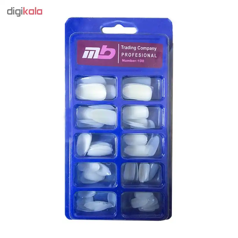 ناخن مصنوعی ام بی مدل TD بسته 100 عددی