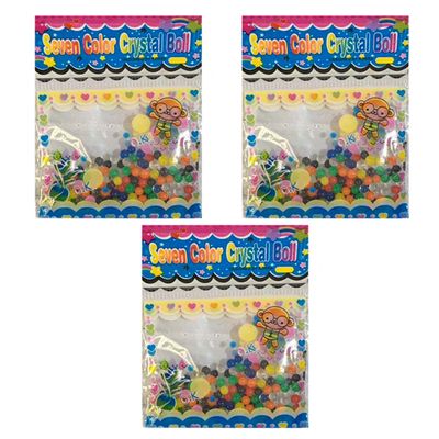 نقد و بررسی خاک ژله ای مدل Seven Color بسته 3 عددی توسط خریداران