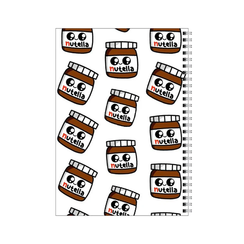 دفتر مشق 50 برگ بامبیلیپ طرح پترن نوتلایی کد 0546373