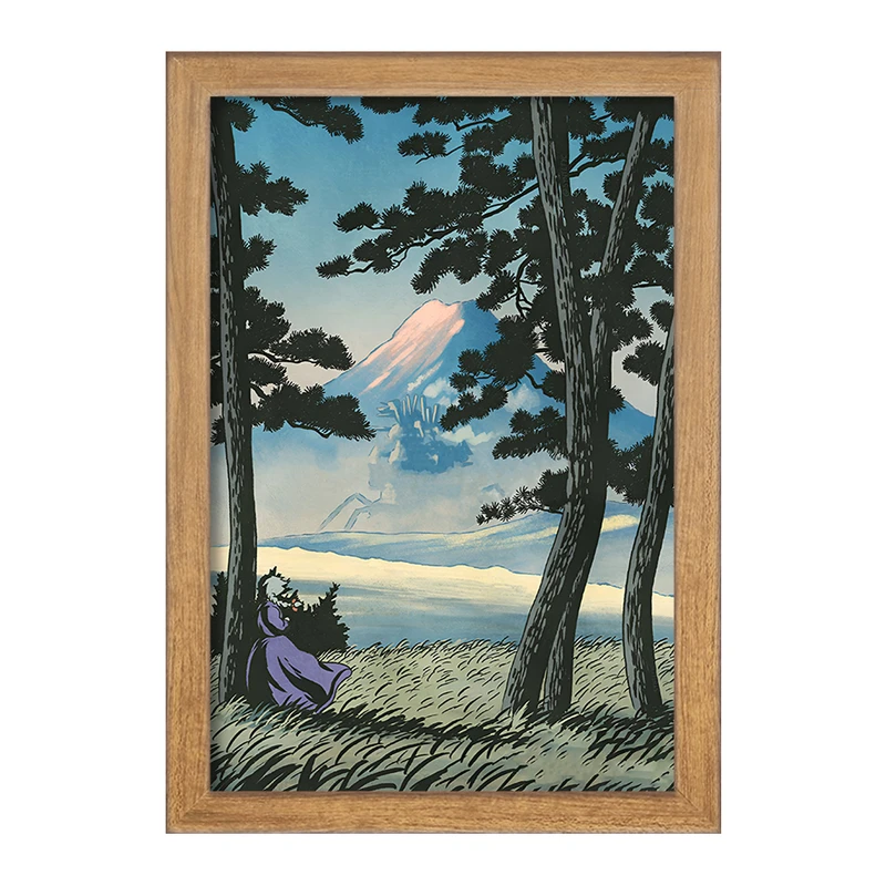 تابلو خندالو مدل انیمه قلعه متحرک هاول کد F9071