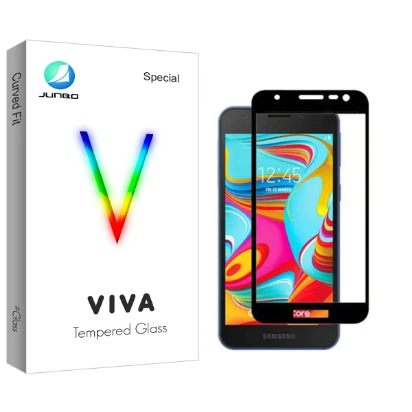 محافظ صفحه نمایش شیشه ای جانبو مدل Viva Glass مناسب برای گوشی موبایل سامسونگ Galaxy A2 Core