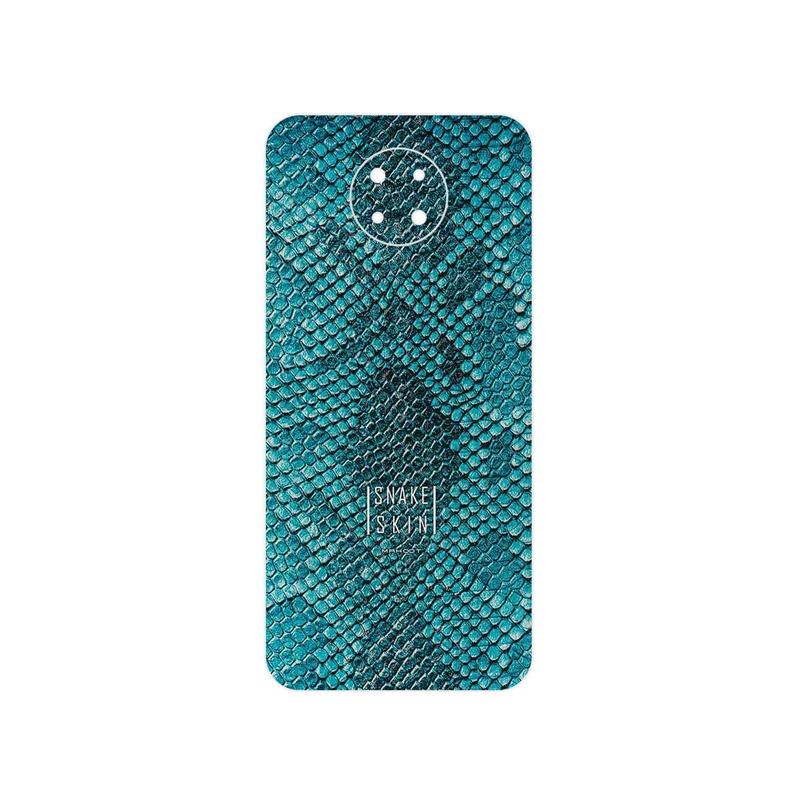 برچسب پوششی ماهوت مدل Blue Snake Skin مناسب برای گوشی موبایل نوکیا G10